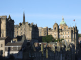 Early Morning Sun Royal Mile Edinburgh.JPG