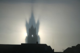 Ghost image of the Cathedral.