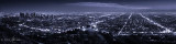 Los Angeles At Night - Blue