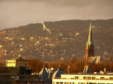 Oslo and Holmenkollen at back