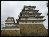 Upclose to Himeji Castle