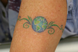 As my tattoo says, we are one world.