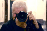 self-portrait in mirror