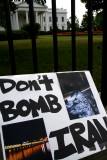Photos from my Iranian vigil for peace