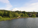 ...the town of Pucon, in the Lake District