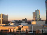Charlotte Convention Center in Forground