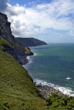 Looking west from Lynton