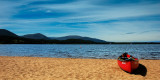 Canoe on Loch Morlich (1546)