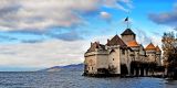 Chillon from the east, Montreux (3490)