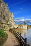 River path, Warwick Castle