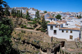 Gorge and houses, Ronda