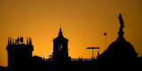 Rooftop sunset, Barcelona