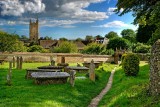 Graveyard, Cerne Abbas, Dorset (3886)