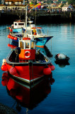 Three boats, West Bay