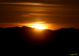 Sunset at the Mojave Preserve