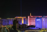 Behind the strip