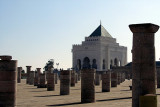 012 Rabat - Tomb & unfinished mosque pillars.JPG