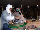 060 Sahara - Son fixes tea for guests.JPG