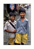 Yangoon market kids