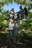 My Wife Patty with Johnny Appleseed And His Two Celestial Virgins