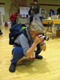 Sanne Bagby Getting Down For Good Angle On Photo