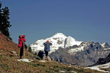 Glacier Peak View From Fire Mountain Pass ( Oct. 1977)