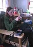  NPS Ranger  Erin Checks Her Work  At High Bridge Ranger Station