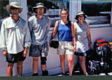 Trailmix, Bluefoote, Rosy and The Artist In Julian April 2000 PCT