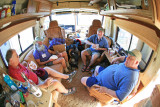  Inside Bob Reisss Motorhome.