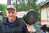 Jules With His Griswold Cast Iron Pan