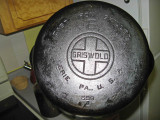  Griswold  # 6 Cast Iron Skillet ( Company Sold Out In 1957)