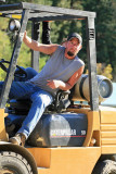  Talking Over Loading Pear Bins  During Harvest