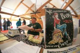 Switchback With His Booth Of Ultra-Lite Gear And Pirate Collection