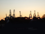 Long Beach Shipping Yard