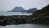 Island of Ischia and castle at Baia