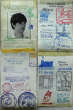 The hostelling card issued to me at age 16