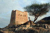 The ruined fort at Hayl, near the Indian Ocean coast