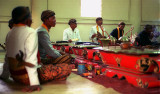 Gamelan orchestra at Solo, Central Java