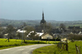 Brece, the nearest village, with its 15th-century church spire