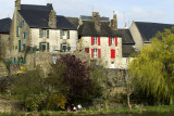 Houses near the castle, Lassay-les-Chateaux