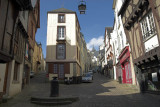 Half-timbered houses in Laval