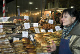 Pastries at the Old Spitalfields Market, London