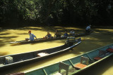 Longboats often provide river transport