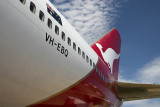 Boeing 747 Jumbo jet at the Qantas Founders Museum, Longreach