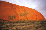 Dawn strikes Uluru (Ayers Rock), Australia