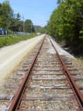 tracks ahead