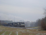 Long black train -Leaving Spring Grove