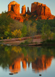 Sedona - Glowing Cathdral Rock