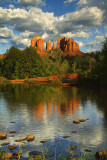 Sedona - Monsoon Clouds & Cathdral Rock