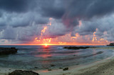 Mexico - Isla de Mujeras - North Shore Cove - Sunrise Colors